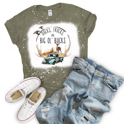 Ducks Trucks and Big Ol' Bucks T-shirt