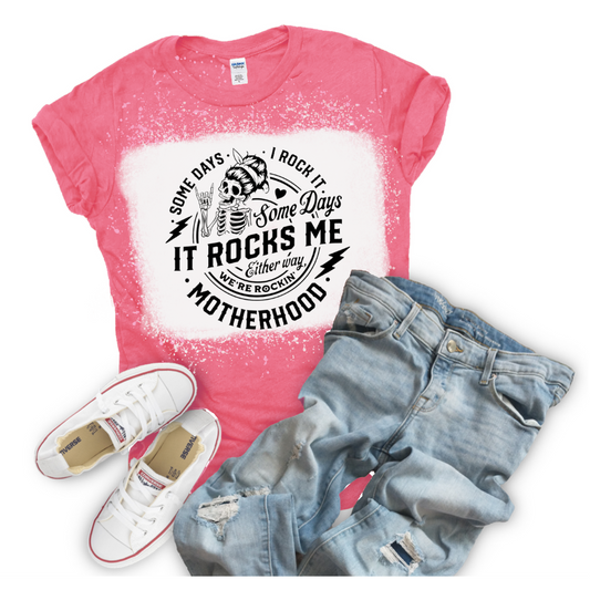 Motherhood Bleached T-shirt