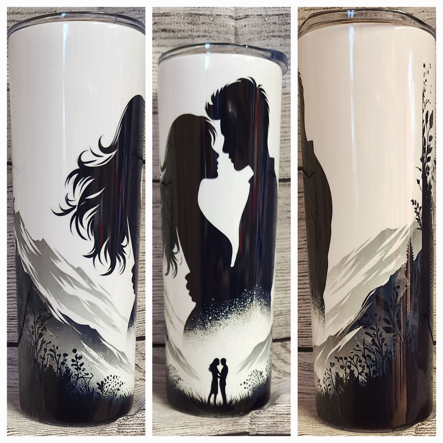 20oz Couple Silhouette Tumbler