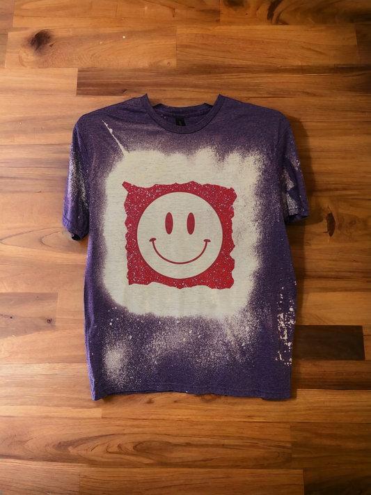 Pink Sparkly Smiley t-shirt