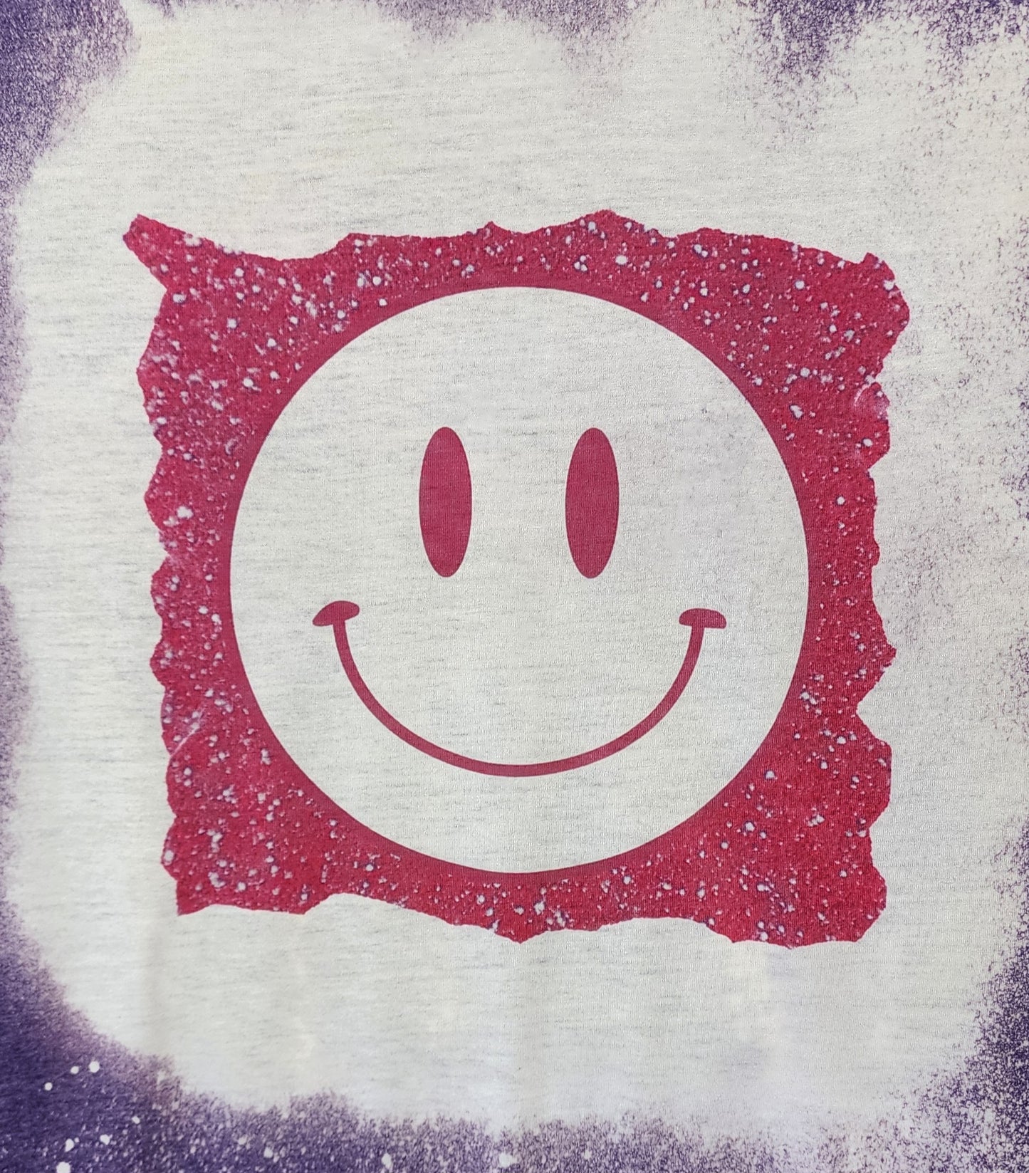 Pink Sparkly Smiley t-shirt
