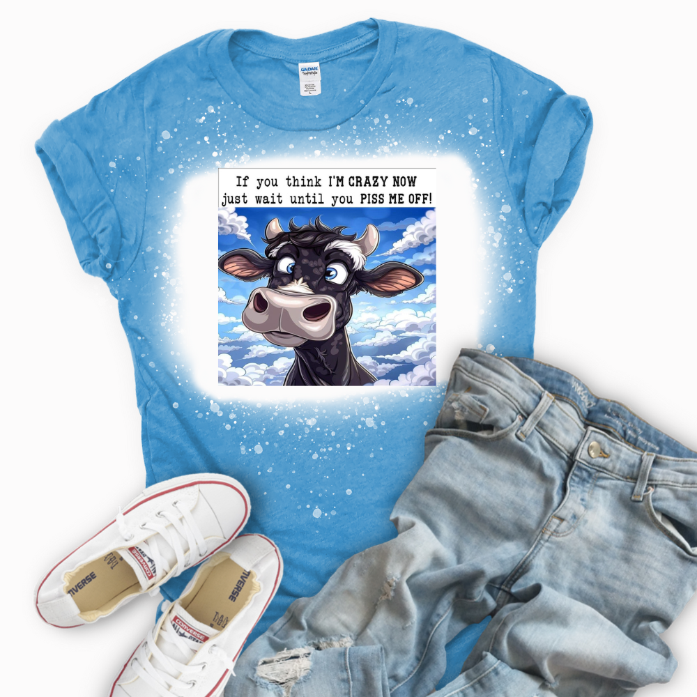 Crazy Cow short sleeve T-shirt